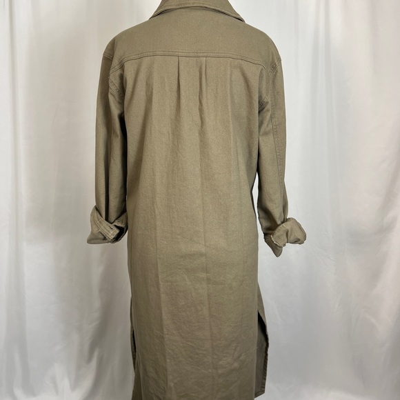 LONG DENIM DRESS - Picture 2 of 3